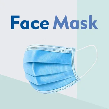 

100pcs Face Mouth Protective Mask Disposable Protect 3 Layers Filter Dustproof Earloop Non Woven Mouth Masks 24 hours Shipping