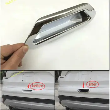 

Rear Tail Door Doorknob Handle Hand-clasping Bowl Cover Trim 1 Pcs Fit For Ford Kuga / Escape 2013 - 2019 ABS Chrome Exterior