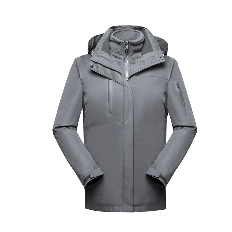 gray YOTEE мужская куртка на молнии осень зима Личная компания группа куртка модная мужская логотип на заказ тонкая толстовка с капюшоном - Цвет: gray