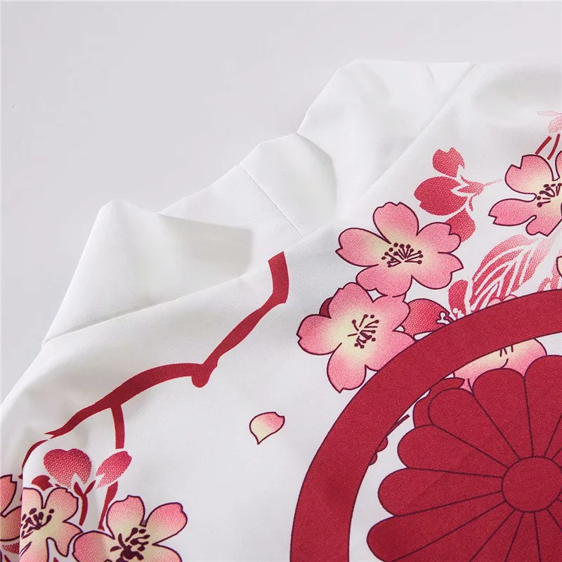 Bebovizi Japanese Style Crane Koi Kimono Tokyo Streetwear Haori Men Women Cardigan Japan Girl Robe Chinese Dragon Anime Clothes japanese kimono,japanese kimono cardigan,japanese kimono shirt