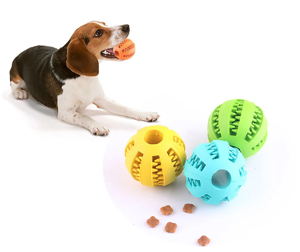 Pet молярная игрушка арбуз мяч продукты для домашних животных силиконовая игрушка собака молярная игрушка для собаки, мяч анти-кусать зубы утечка еда мяч жевательная игрушка для домашних животных