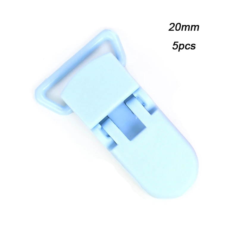 5pcs 20mm serenity LOFCA, разноцветный нейлоновый шнур, Прорезыватель для сосок, зажим, аксессуары, сделай сам, для прорезывания зубов, ожерелье, подвеска для изготовления ювелирных изделий - Цвет: 5pcs 20mm serenity
