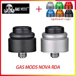 Новейший Vape бак газа модов Nova RDA 22 мм Одиночная катушка RDA BF сквонк для сквонок vape мод электронная сигарета испаритель падение RDA