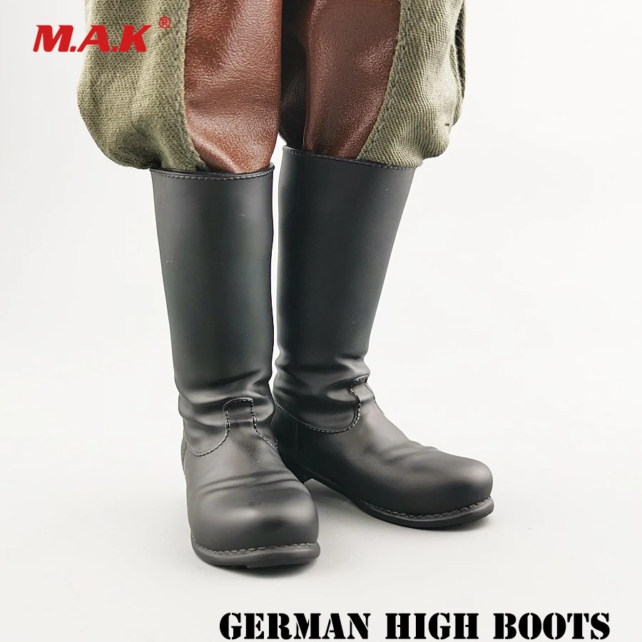

ZYTOYS in stock ZY1022 1/6 World War II men's shoes German high boots riding boots soldier model