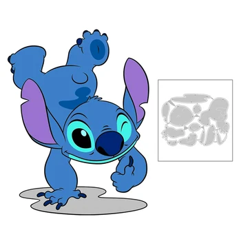 

2020 New Cartoon Animation Animal Koala Dancing Thumbs Metal Cutting Dies For Scrapbooking Card Paper and Album Making no stamps