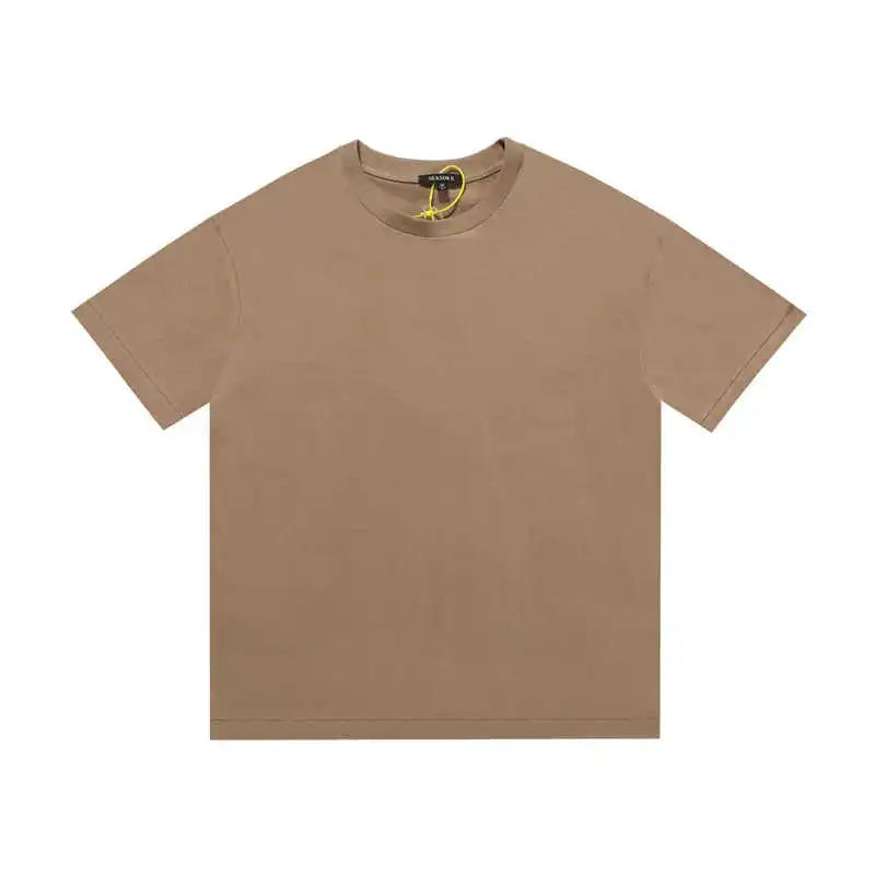 19ss сезон 6 мужские футболки оверсайз Kanye West Высококачественная модная футболка |