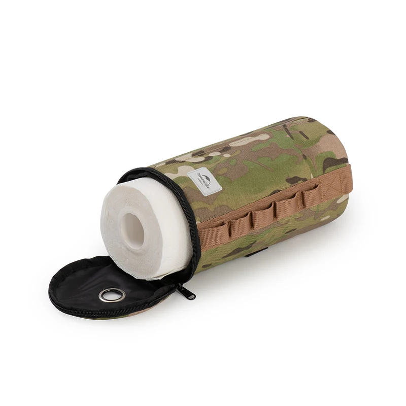 Outdoor Camping Storage Bag Mini Kitchen Camouflage Tissue Box Portable Hanging Pumping Tray