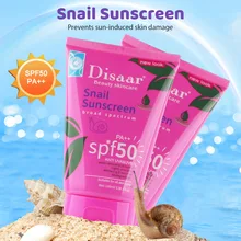 100ml SPF 50 PA + + salyangoz güneş koruyucu açık uzun ömürlü güneş koruma nemlendirici onarım kapatıcı izolasyon