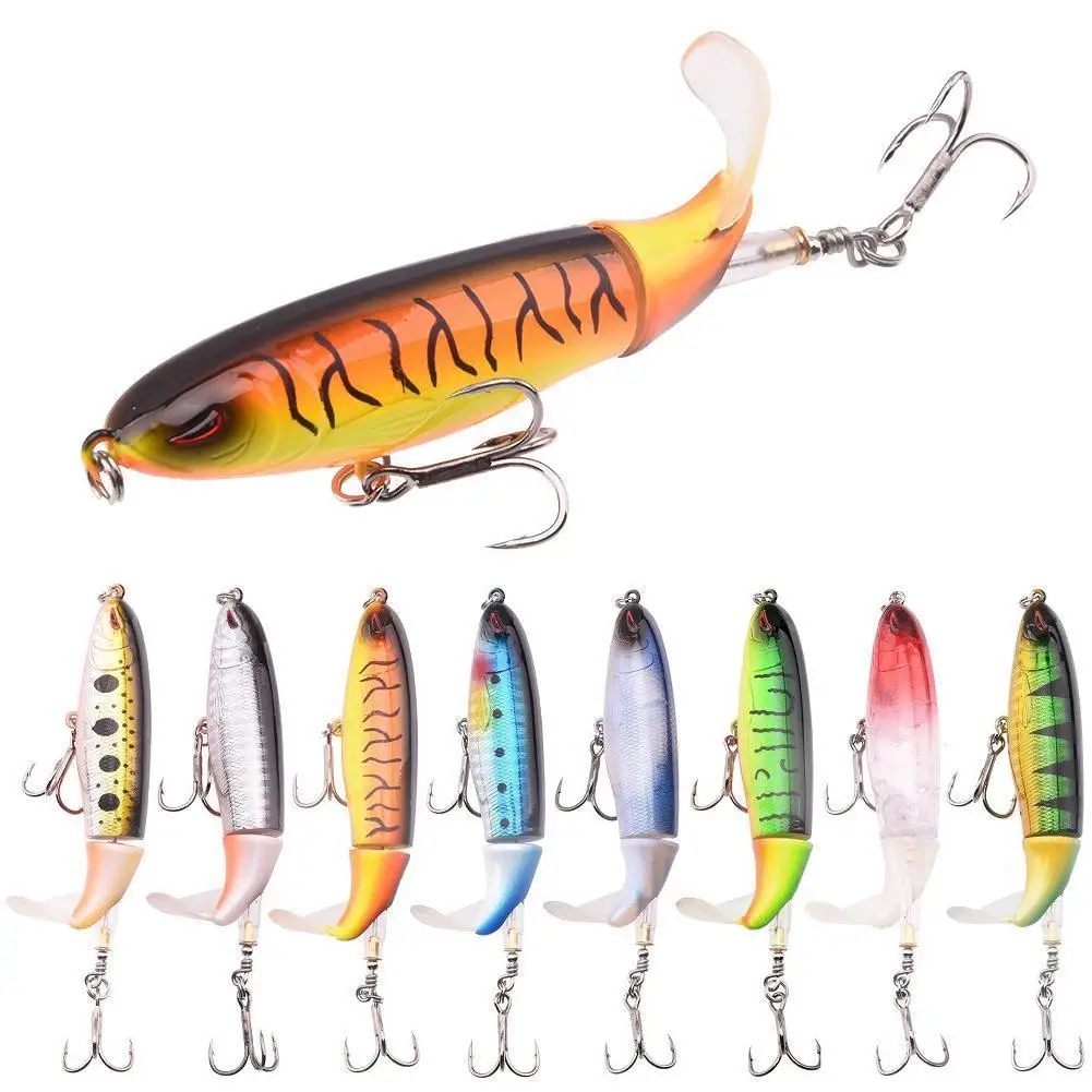 Рыболовная приманка Whopper Plopper 1 шт. 10 см искусственная наживка жесткая мягкая