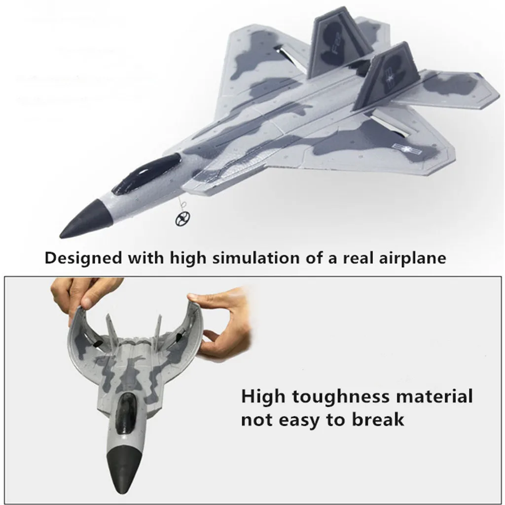 FX-822 F22 2,4 ГГц 290 мм размах крыльев EPP RC истребитель Done Battleplane RTF пульт дистанционного управления RC истребитель Airplan Модель RTF игрушка