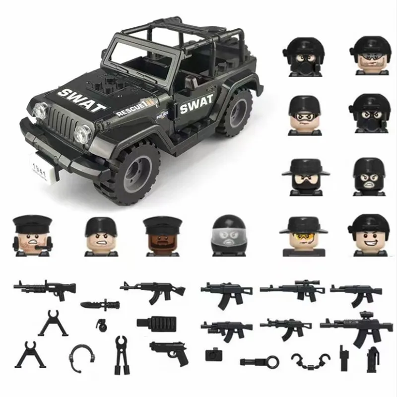 12 шт. Детский конструктор солдаты спецназа | Игрушки и хобби