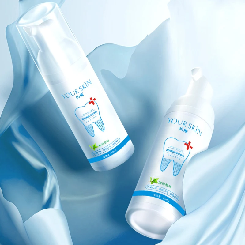 New Teeth Whitening Mousse Toothpaste Oral Hygiene Remove Stains Plaque Cleaning Tooth White Tool Baking Soda Paste | Красота и