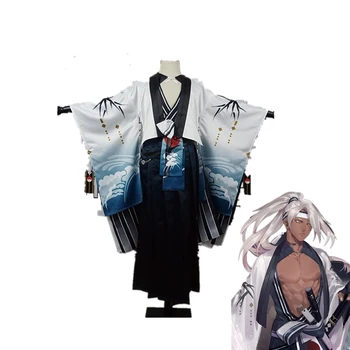 

Game Onmyoji Mannendake Cosplay Costume Wan Nian Zhu Kimono Onmoji Arena Cosplay New Skin Ye Feng Xing Yun Celebration Suit