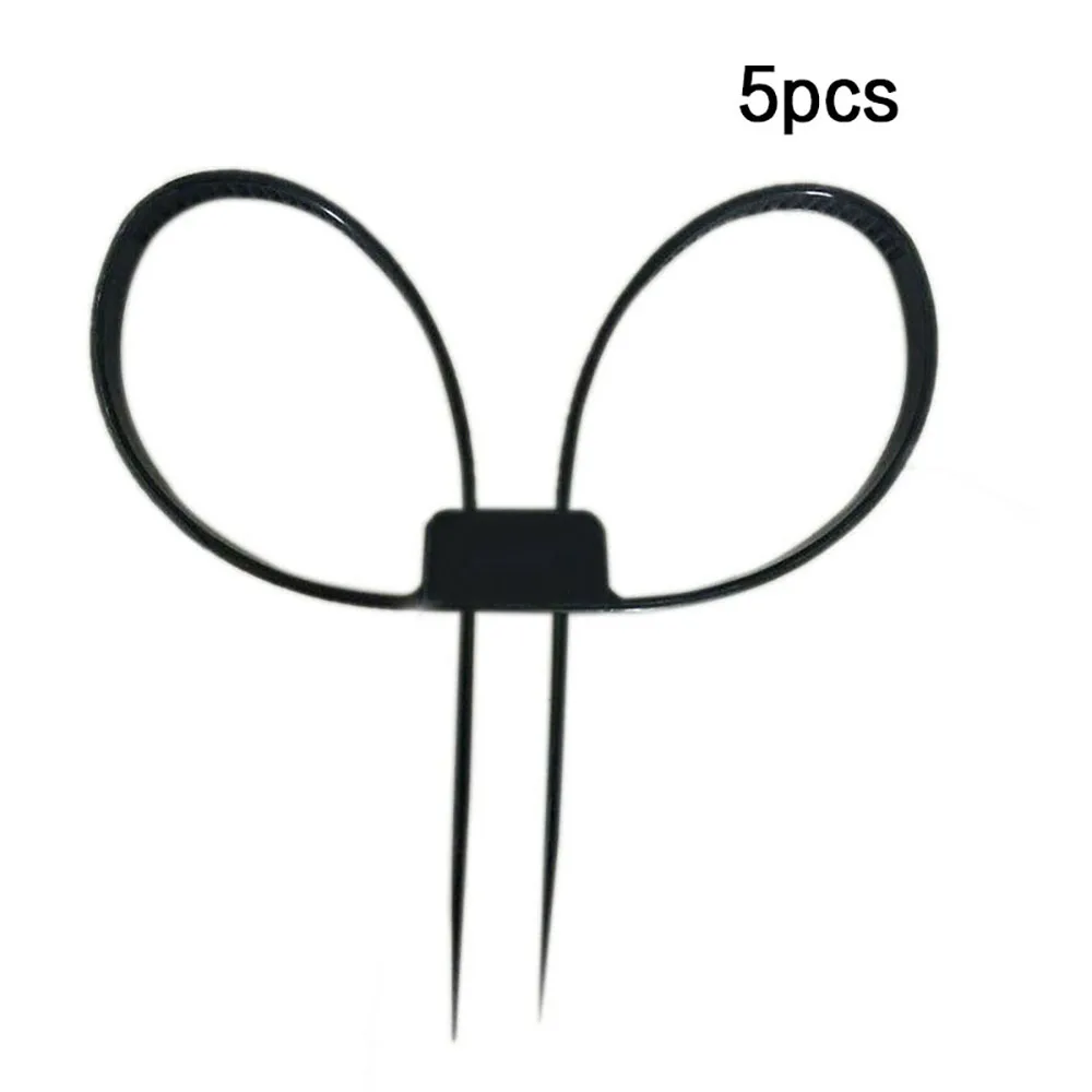 5pcs 12x700mm Plastic Zip Tie Cuff Disposable Plastic Handcuff Flex