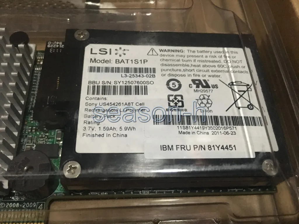 LSI 9264-8i 6GB PCI-E Controller RAID 256M RAID 5 6 