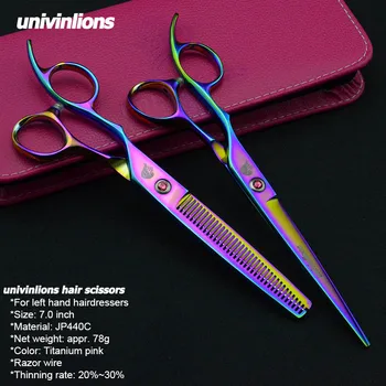 

7" Pet Straight & Thinning Scissors Pet Dog Gromming Scissors Kit Pet Cutting ScissorsThinning Shears for Dog Cat Cutting Tools