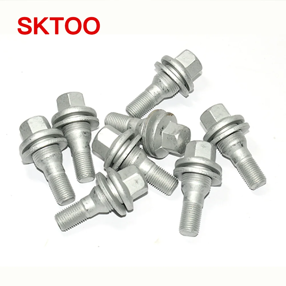 M12 x 1,25 для peugeot 1007 206 207 307 308 406 407 607 Citroen C5 C4L колесных болтов винтов шины винт для шин плоское сиденье