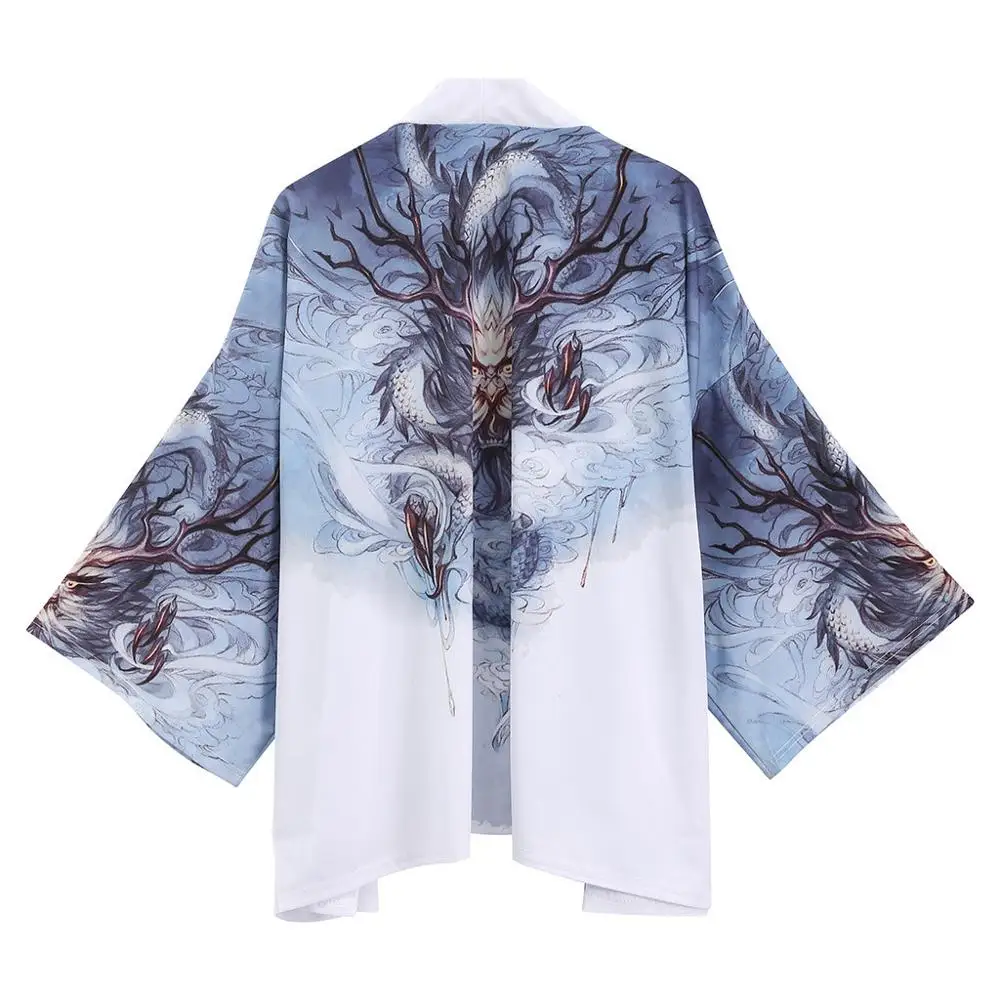 Traditional Japan Kimono Vintage Cardigan Samurai Yukata кимоно японский стиль Male Female High-quality Daily Street Wear japanese kimono japanese kimono cardigan