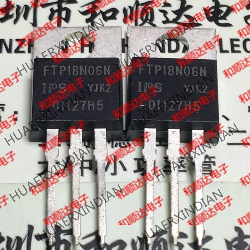 10PCS/LOT New and original FTP18N06N TO-220 60V 18A