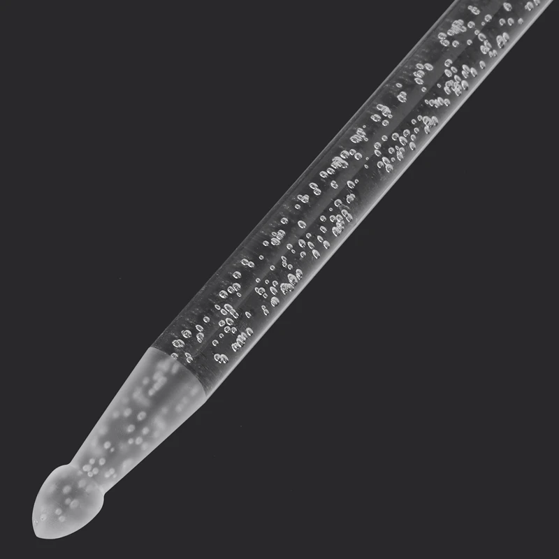 ГОРЯЧАЯ HG-Bubble освещение светодиодный барабан палочка 5a акриловые барабанные палочки светящиеся в темноте сцены Джаз барабанные палочки специальное представление