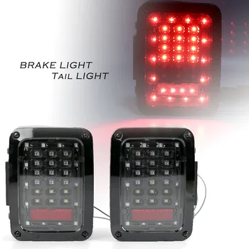 

1 Pair DC12V Car Integrated Rear Tail Lights Taillight for Jeep Wrangler JK Rubicon / Unlimited(4 Door)