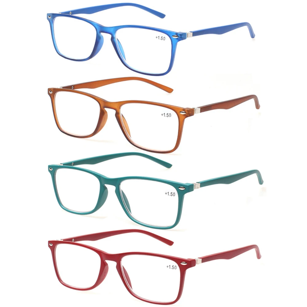 Turezing Reading Glasses High Quality Design Spring Hinge Men and Women Reader Prescription Eyeglasses Diopter +0 +1.0 +2.0... 5