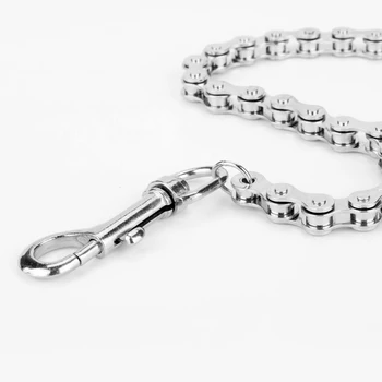 

Fashion Waist Chain Hip Hop Pants Belt Chain Metal Blade Punk Body Chains