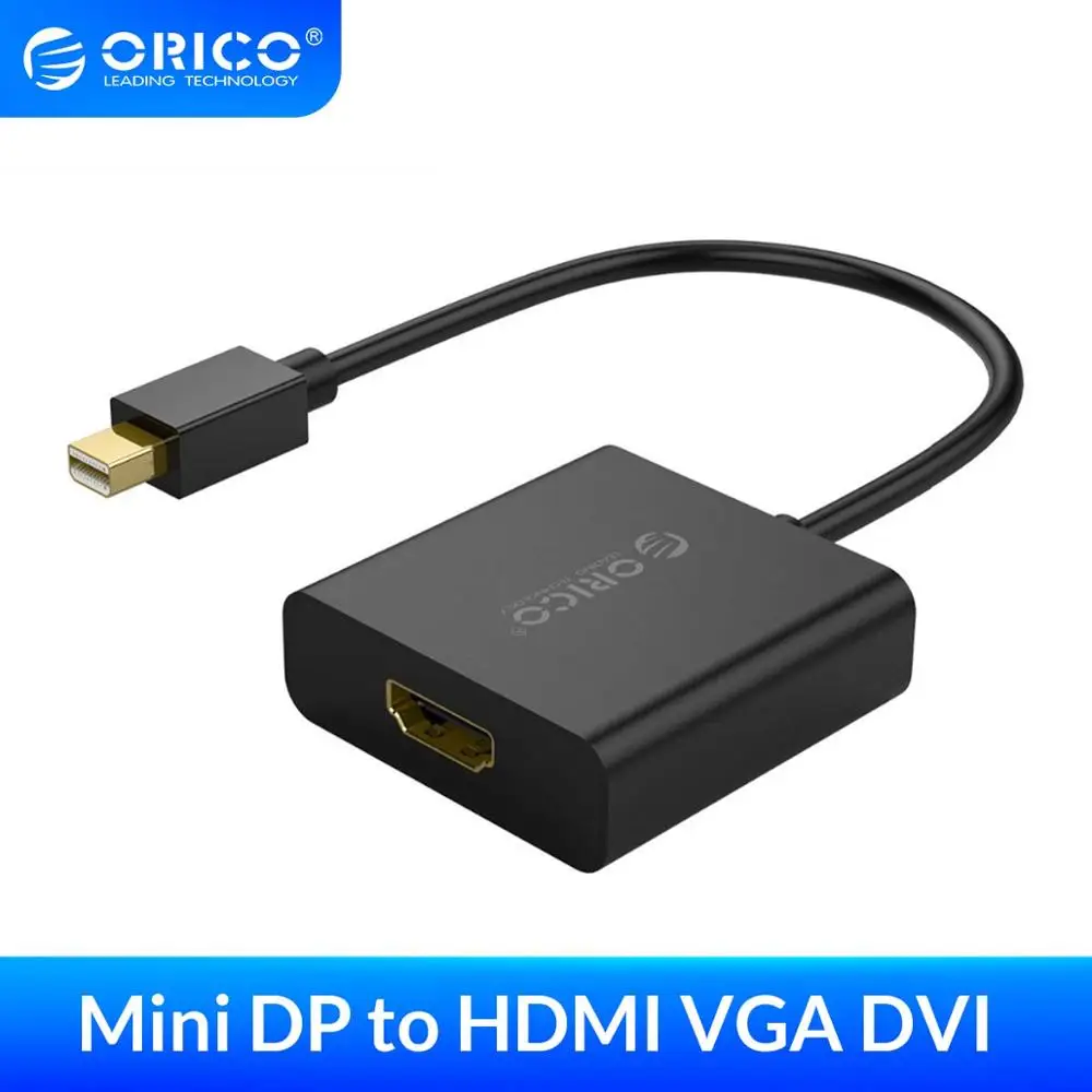 ORICO Mini DisplayPort to HDMI VGA DVI адаптер конвертер DP кабель для MacBook Air 4K