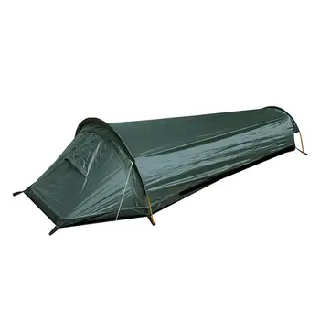 

Lightweight Portable Camping Tent Beach Shelter Sleeping Bag For One Person Waterproof PU3000 Durable Camping Tent
