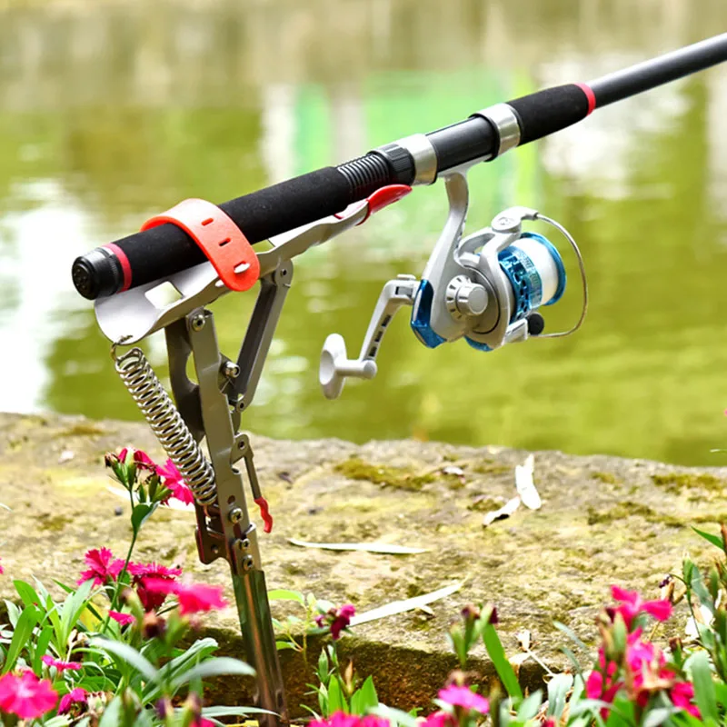 

Fishing Support Rod Holder Bracket Kayaking Yacht Fishing Tackle Tool 360 Degree Rotatable Screws Fishing Accessories Rod Holder