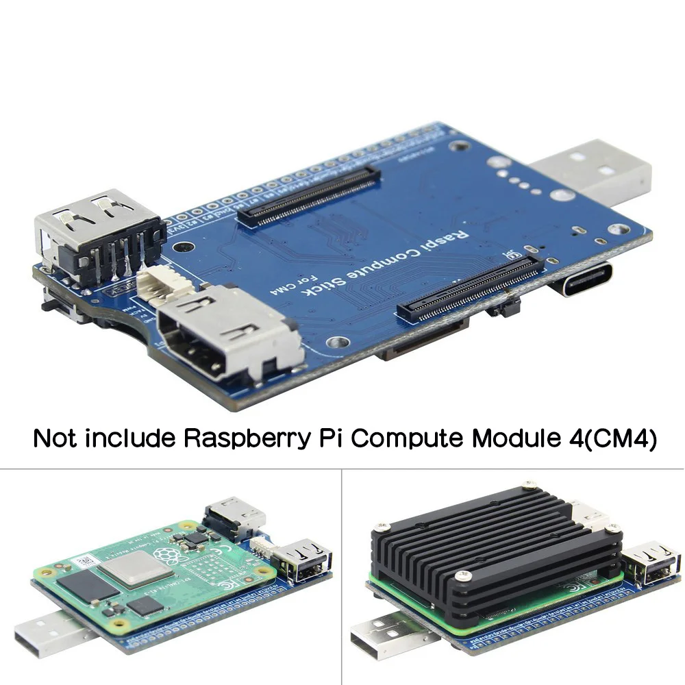 Tanio Raspberry Pi CM4 płytka IO z radiatorem do modułu