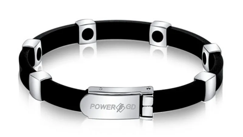 Новый Антистатический силиконовый Энергетический Браслет титановый браслет ион