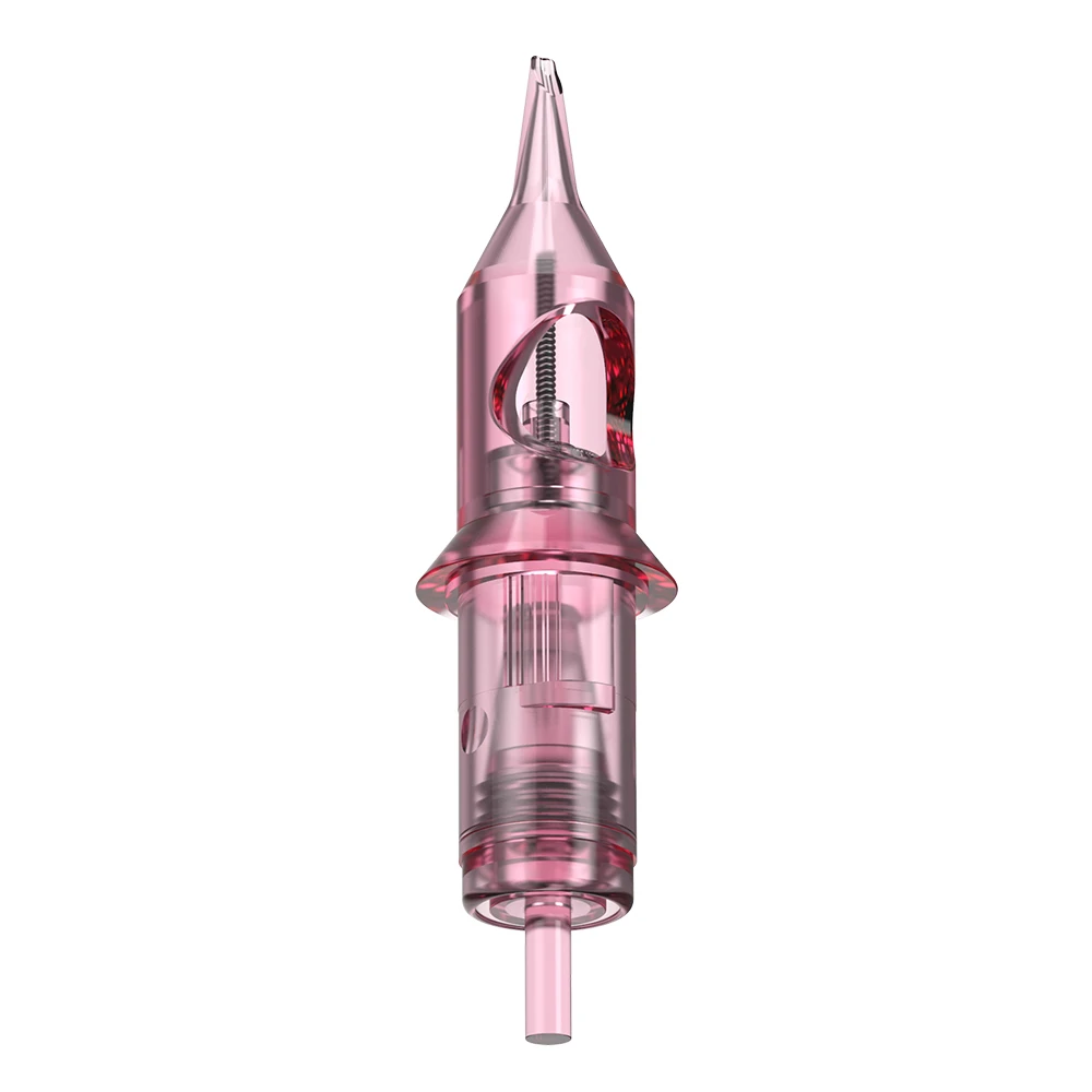 Stigma Tattoo Needles Makeup Cartridge for Tattoos Pen Gun Machines Disposable 0.30MM Pink Sterilized Safe Single | Красота и