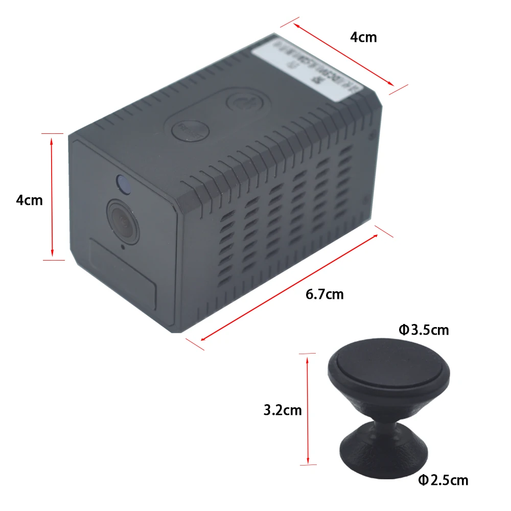 AOURTK Мини HD 1080P камера ночного видения сенсор Мини WiFi камера маленькая камера управление мобильным телефоном