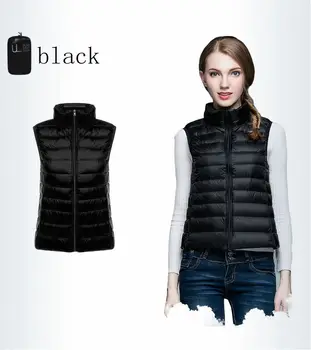 

Light Down Vests Slim Jacket Girl Gilet Plus Lightweight Windproof Warm Waistcoat S-5XL116