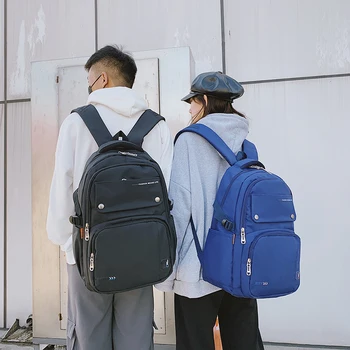 

Fashion Backpack Oxford Unisex Shoulder Bag Men Women 15.6 Inch Laptop Men Backbag New School Bag Teenager Rucksack Mochilas