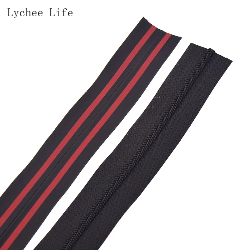 Lychee Life 3#5 метров Светоотражающая нейлоновая молния для Diy швейных сумок аксессуары для дождевика