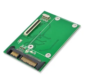 

T CE ZIF 40Pin 1.8" SSD to SATA 7+15 22Pin ATA HDD Hard Disk Drive Adapter Converter with Tracking number
