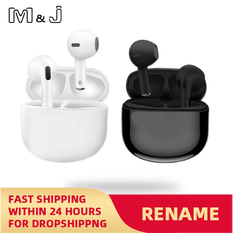 TWS-наушники M &amp J Air Pro 4 с поддержкой Bluetooth и микрофоном | Электроника