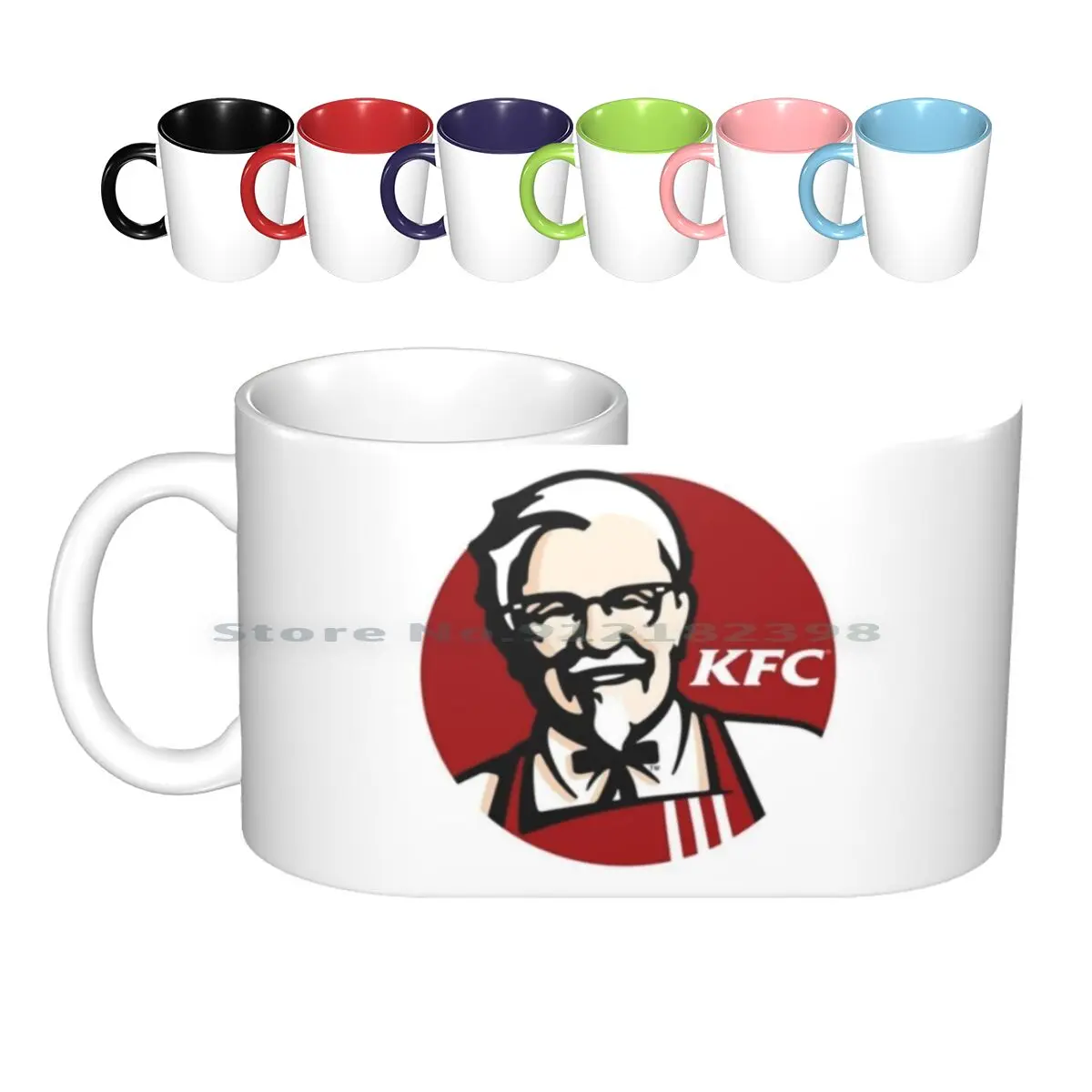 Керамические кружки с логотипом Kfc кофейные чашки кружка для молока и чая