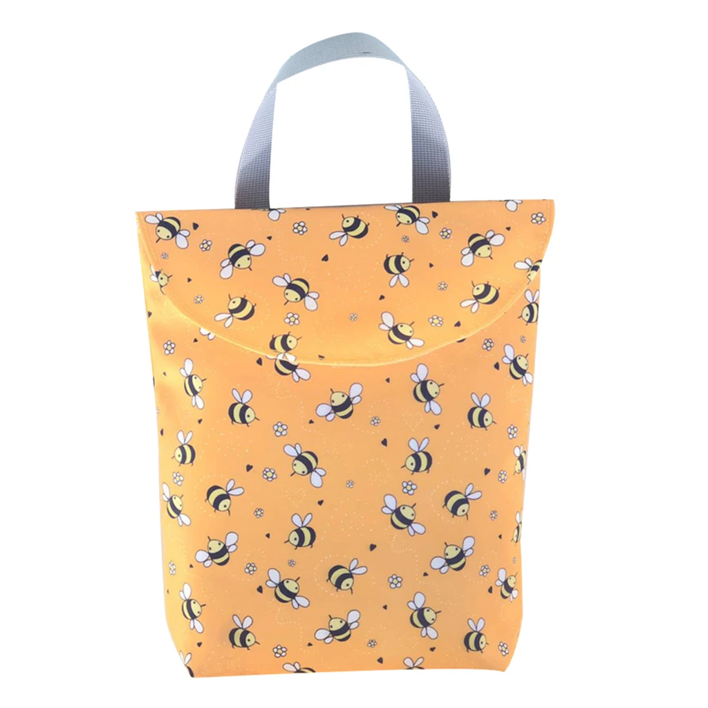 Baby Diaper Bags Maternity Bag Waterproof Wet Cloth Diaper Bag Reusable Diaper Cover Dry Wet Bag for Mom Baby Care