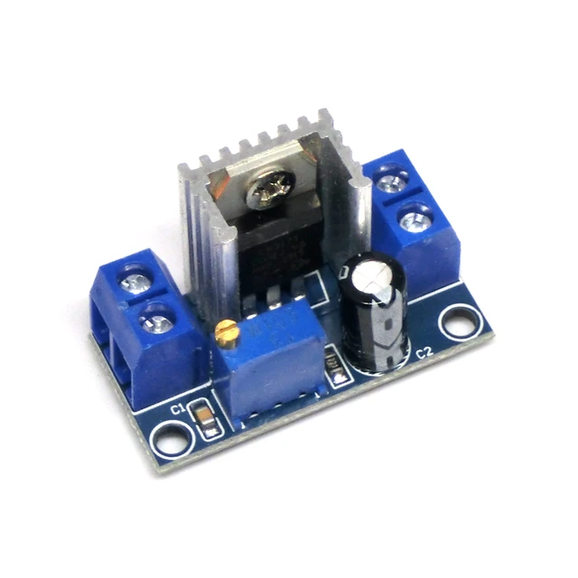 LM317 Adjustable Voltage Linear Regulator Power Supply LM317 DC-DC 4.2-40V  To 1.2-37V Step