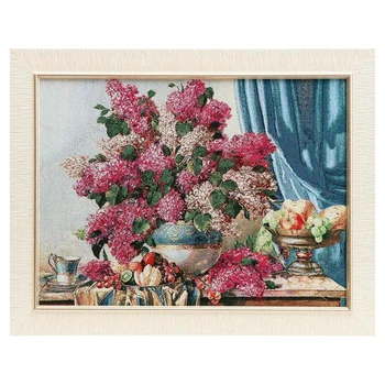 

Tapestry painting "Bouquet of lilacs" 35x45 cm 4889418