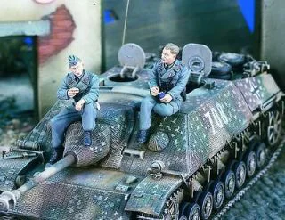 1/35 набор для моделирования из смолы фигурка экипировки 2 фигурки|Наборы сборки