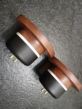  pair 2 pcs  MeloDavid  Titanum Ti dome Horn tweeter speaker  98db +wooden support 