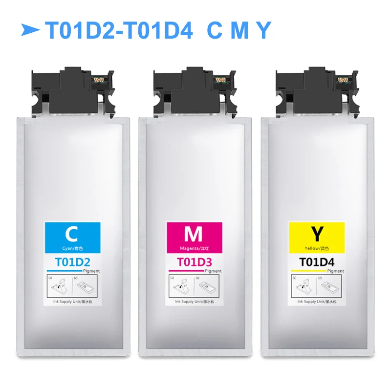 T01D1 T01D2 T01D3 T01D4 Ink Cartridge With Pigment Ink For Epson