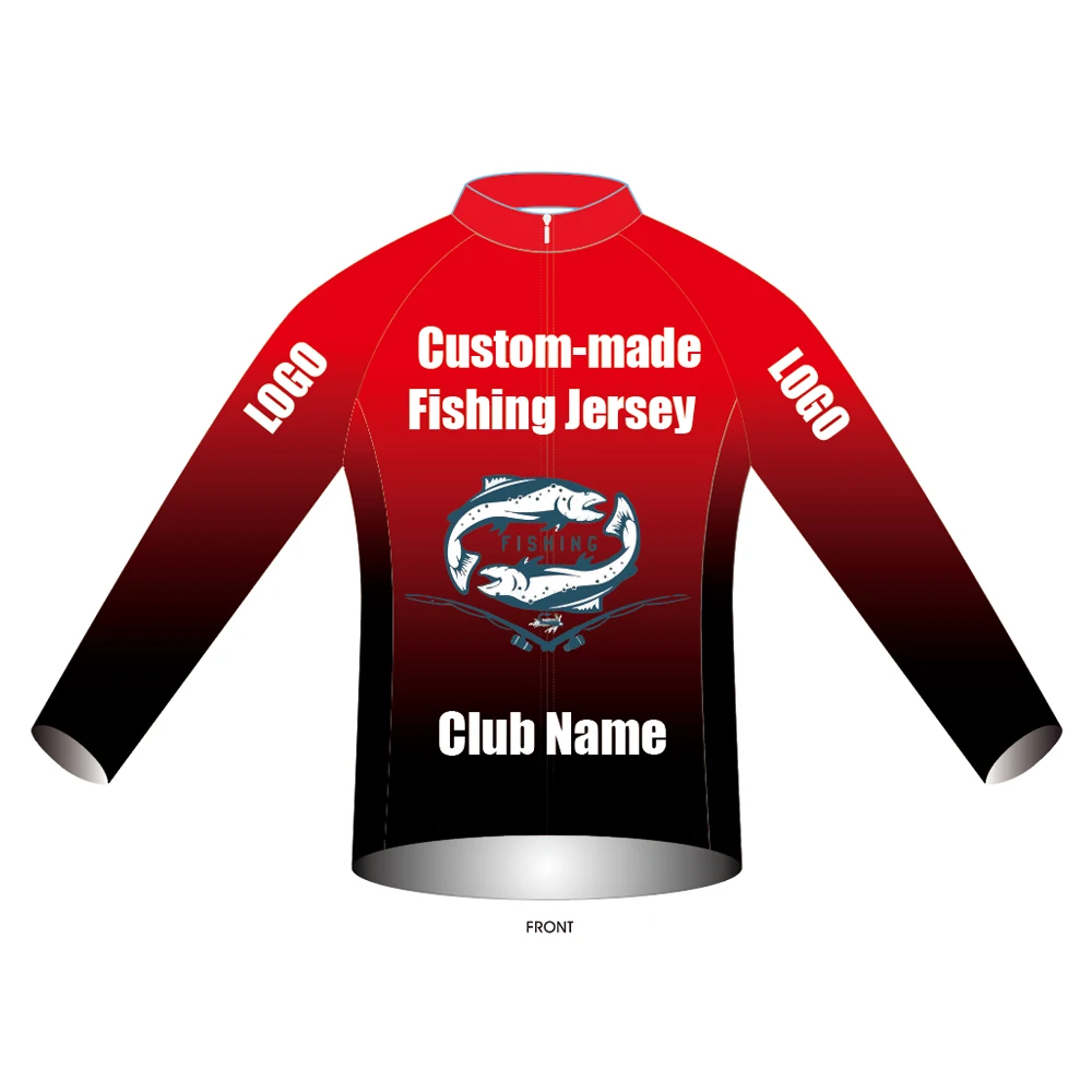 blank fishing jersey template