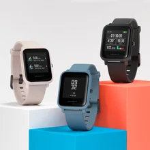 Оригинальные Смарт-часы xiaomi Huami Amazfit Bip Lite, фитнес-трек, 1,28 дюймов, светодиодный, водонепроницаемый, 45 дней работы от батареи, пульсометр