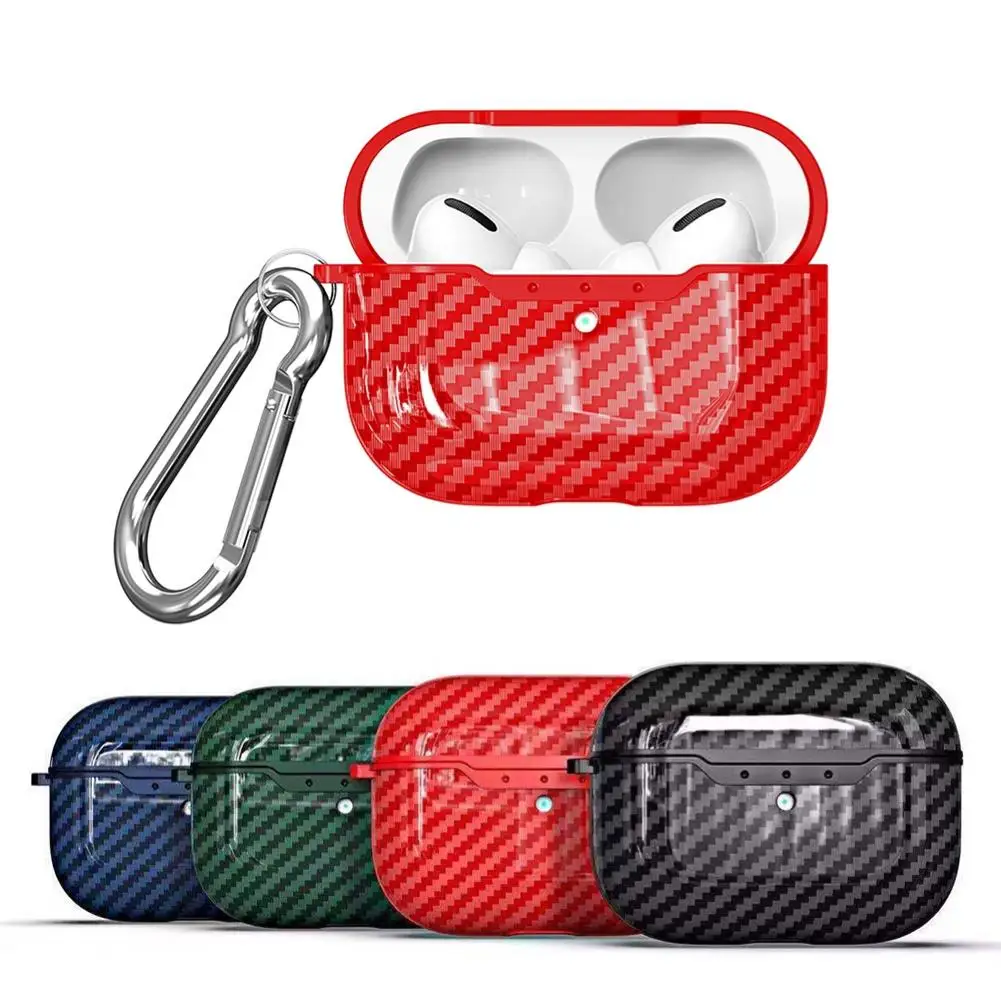 Чехол Кобура Litchi водонепроницаемый и ударопрочный чехол для наушников AirPod s Pro 3
