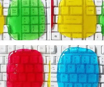 

100pcs/Lot Crystal Cleaning Glue Computer Notebook Keyboard Cleaning Mud Automobile Supplies Dead Angle Dust Removal 003
